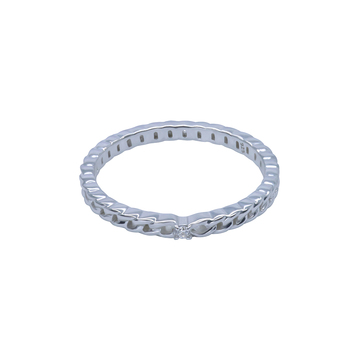 Minimal Style Silver Ring NSR-4178